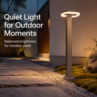 Landscape Harmony – Lampe LED moderne 18W pour pelouse, AC85-260V, étanche, type bollard, idéale pour les pelouses, les bordures et les rebords de chemins, applique murale pilier