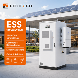 Système de stockage d'énergie solaire 50 kW 100 kW 500 kW, commercial et industriel, batteries LiFePO4 50 kWh 60 kWh 100 kWh 200 kWh - Product Image 1