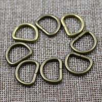 Hersteller großhandel metall tasche zubehör d ring schnalle für leder
