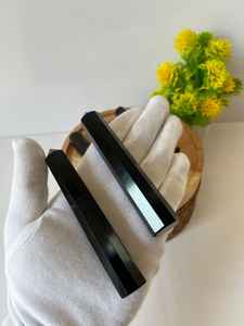 ไม้กายสิทธิ์คริสตัลสีดำแบบออบซิเดียนเครื่องมือบำบัดจากฮวงจุ้ยธรรมชาติสำหรับการบำบัดด้วยพลังงานจากเรกิ - Product Image 2