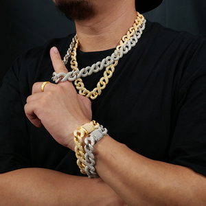 Pulsera Cubana de Moissanita, un Accesorio de Moda, Imprescindible para los Amantes de la Moda/Rap/Hip Hop/Rock - Product Image 4