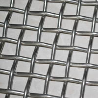 Tissu métallique tissé en rouleau, maille fine 80, taille des trous 1,5 mm 3 mm, panneau de tamis filtrant, feuille de tissu, maille de fil d'acier inoxydable 304 316L 3 microns