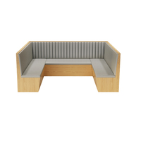 Chaise de restaurant personnalisée avec dossier en panneau PVC, murale, pour usage commercial, style moderne et simple, pour barbecue, hot pot, salon de thé, café et restaurant