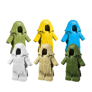 Compatible avec les figurines d'action - Tenue Givi camouflage pour survie en jeu - Figurine d'action en plastique de sniper de reconnaissance - Product Image 1
