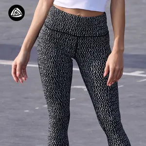 Mallas de cintura alta para mujer, Leggings para gimnasio, correr, entrenamiento, Fitness, Yoga, Pantalones