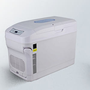 Réfrigérateur vertical à double usage 35L pour voiture et maison Réfrigérateurs de voiture 12V/24V à affichage numérique et contrôle de la température - Product Image 2