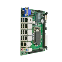 Motherboard Server Mini ITX LGA1150 Intel H81 Chip Generasi ke-4 CPU DDR3 UDIMM Single Channel SATA 8GB PCIe Terintegrasi Baru Original