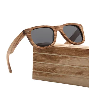 rimless genuin wood glass lens with wooden frame sunglasses manufacturers china