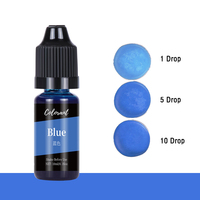 Savon fait main avec une seule bouteille concentré de couleur 36 nouvelles séries de pigments de cire de haricot pour peintures d'art bougies faites à la main