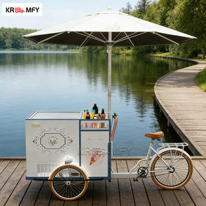 Máquina de Helados y Gelato de Fibra de Vidrio para Exteriores, de Alta Calidad, con Certificación CE, con Logotipo Personalizado para Servicios de Alimentos - Product Image 1