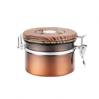 Récipient hermétique Tenrey Espresso avec valve CO2 et suivi de la date, stockage multifonctionnel, 250g 750g 1000g, boîte à café sous vide