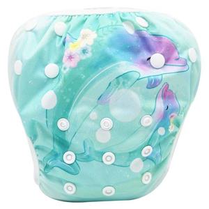 Taille personnalisée réglable imperméable à l'eau réutilisable lavable bébé couches de bain en tissu nouveau-né étanche <span class=keywords><strong>couche</strong></span> de natation pour piscine plage - Product Image 1