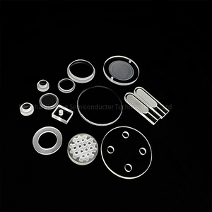 <span class=keywords><strong>Plaque</strong></span> de quartz CNC perforée au laser, à fentes, résistante aux hautes températures, en silice fondue, personnalisée en usine - Product Image 3