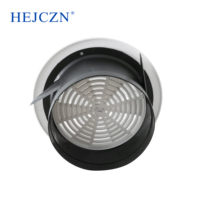 Diffuseur d'air de plafond moderne en PVC blanc, installation facile, réglable, pour système HVAC, cache de ventilation de climatisation