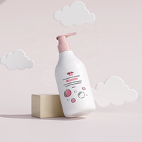 Runxuan nouvelle conception impression couleur personnalisée HDPE plastique 300ml 750ml enfant mignon shampooing Gel douche lavage du corps Lotion pompe bouteille