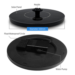 Fuente Pequeña de 1.4W con Energía Solar para Peceras, Estanques y Jardines, Cascada Decorativa para <span class=keywords><strong>Piscinas</strong></span>, en Oferta - Product Image 2
