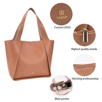 Sac fourre-tout de luxe en PU imperméable avec fermeture éclair, grand format, portable, pour femme, nouvelle collection, vente chaude, marque de créateur, vente en gros