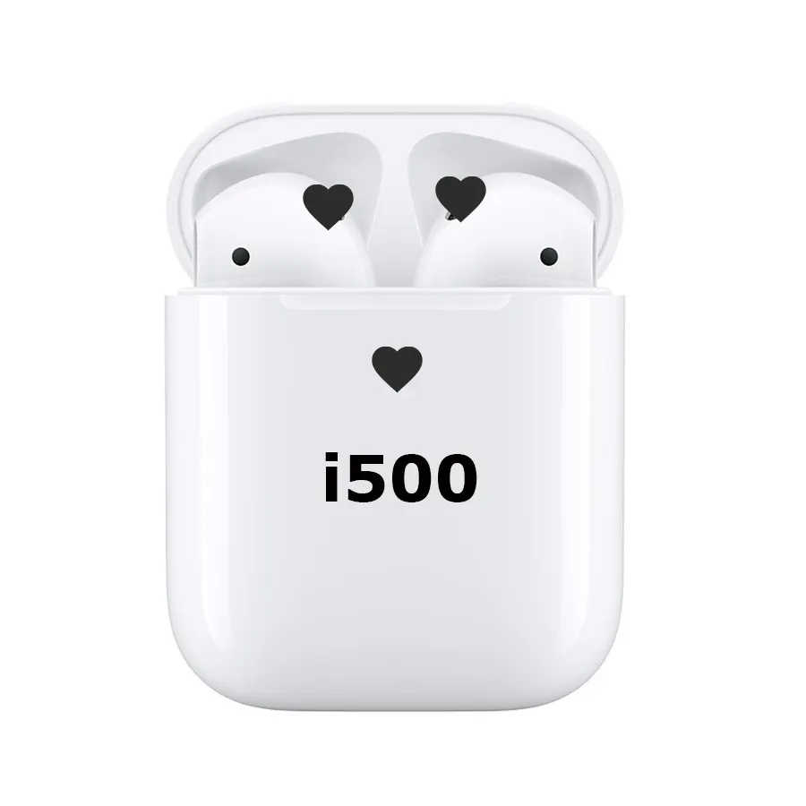 Offre Spéciale i500 écouteurs Bluetooth 5.0 Écouteurs i500 TWS Airoha Sans Fil Blanc Noir I500 TWS