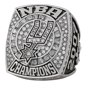 Bague de champion de la ligue de basketball en gros, collection commémorative de bagues sportives avec gemmes, thèmes Césarea, Nevada, Spurs - Product Image 6