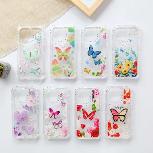 Coque de téléphone portable Dream Three-In-One Painted Glue pour iPhone Samsung