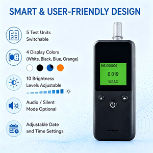 Nouvel Éthylotest Numérique Portable Mini Haute Précision 2026 pour la Sécurité Personnelle des Conducteurs Automobiles - Product Image 1