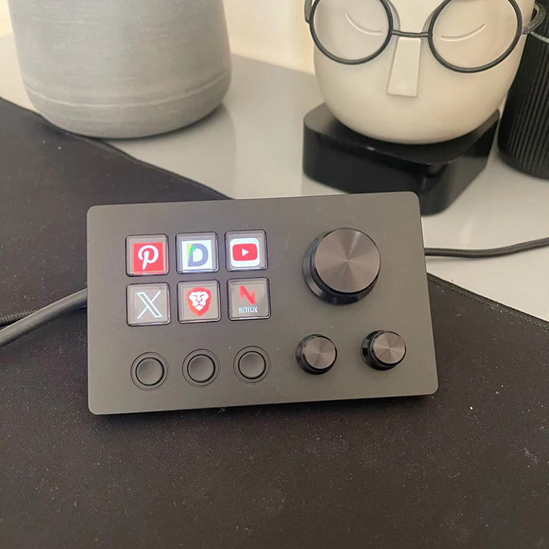 DATA FROG Mirabox N3 Streamdeck Mini 78 Keys Mechanical Visual