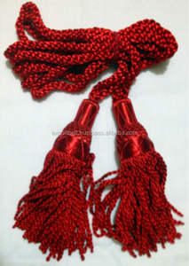 สายพู่คอตตอนผ้าไหม100% สำหรับการเดินขบวนกำหนดสีเองได้ผ้าทอตกแต่งบ้าน - Product Image 3