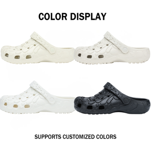 Sabots unisexes multicolores à texture gaufrée en EVA respirants antidérapants décontractés - Product Image 2