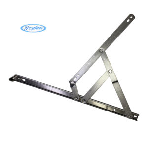 RVS 304 Heavy Duty 16 inch 3mm dikte vierkante groef wrijvingsbeugel 4-bar voor aluminium draai-kiepraam - Product Image 1