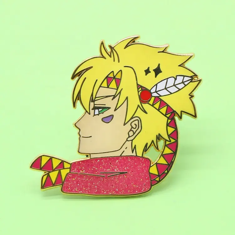 Khoan Cute Pins Butterfly Made Die Cast Logo Cheap Design Maker Anime Custom Enamel Lapel Pin And Metal Badge
