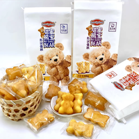 Gâteau moelleux en forme d'ours au goût de lait et de fraise, en sachets de 178g, prêt à consommer, vente en gros