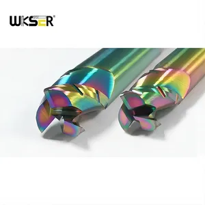 Can be Customization DLC coating with notch End Mill CNC Cutting Tools non-standard Milling Cutter