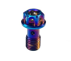 Fabricant Fournisseur Support Personnalisation M10x1.25 Boulons Titane Étrier de Frein Boulon <span class=keywords><strong>Banjo</strong></span> Vis de Vidange d'Huile/Vis Creuse - Product Image 6