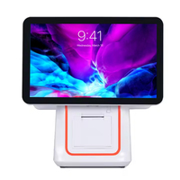 Caisse enregistreuse de supermarché, machine POS tout-en-un, machine intelligente avec écran tactile de 15 pouces, écran tactile
