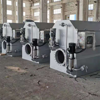 Filter Drum Putar Presisi Tinggi Otomatis Bersihkan-Sendiri Filter Mikro Layar Putar