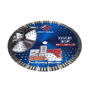 Lame de scie <span class=keywords><strong>diamant</strong></span>ée segmentée turbo de 9 po (230 mm) pour coupe à sec ou humide, <span class=keywords><strong>disque</strong></span> de coupe pour carrelage, disques <span class=keywords><strong>diamant</strong></span>és pour céramique - Product Image 1