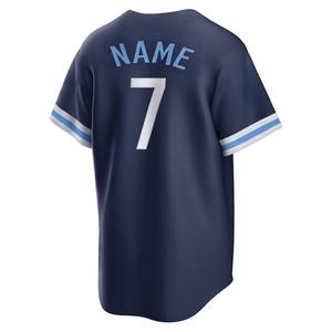 2025 Venta al por mayor Jerseys Jersey de béisbol cosido #7 Bobby Witt Jr. - Product Image 3