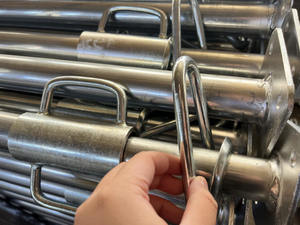 Andamio de suministro de fábrica estable y reforzado Prop Acero ajustable Acrow Prop <span class=keywords><strong>Bunnings</strong></span> Soporte de acero ajustable Prop de acero - Product Image 4