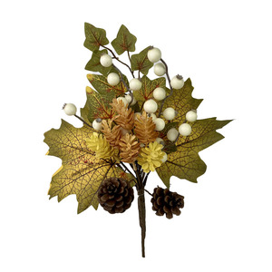 Oferta Especial: Corona Colgante para Puerta de Acción de Gracias, Flores Artificiales de Otoño con Simulación de Colores - Hoja de Arce, Girasol, Guirnalda, Navidad, Pascua - Product Image 3