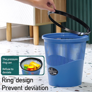 Xingsheng Nhà Cung Cấp Dày Rỗng 6L Nhựa Thùng Rác Có Thể PP Chất Liệu Hộ Gia Đình Chất Thải Bin Mà Không Cần Che Với Nén Vòng - Product Image 4