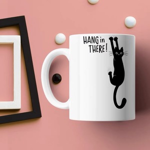 Vente en gros pas cher prix 11oz personnalisé avec le logo du client en couleur blanche et impression <span class=keywords><strong>de</strong></span> décalcomanies sublimée dégringolade gobelet d'eau - Product Image 2