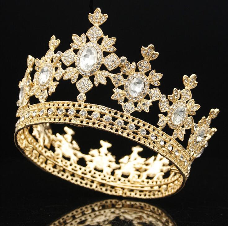 Bridal Jewelry Star Tiaras Crown Royal Sparkling Women Wedding Vintage Vintage silver Stars crown tiara art deco diadem bridal prom  main image 4
