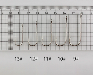 Mới đến nước mặn câu cá móc dài Shank J móc - Product Image 3