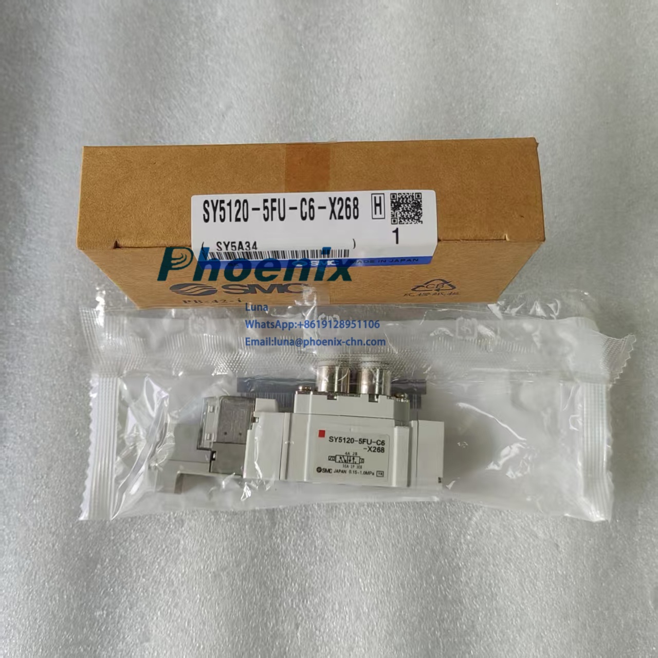 Оригинальные SY5120-5FU-C6-X268 SMC, пневматические электромагнитные клапаны SY5A34, новые для офсетной печати, трафаретной печати