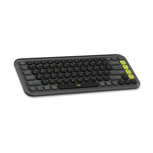 Clavier sans fil Logitech POP ICON Keys Rose, saisie confortable, touches programmables, compatible avec jusqu'à 3 appareils - Product Image 3