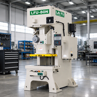 Nouvelle presse à estamper métallique haute vitesse 80T avec alimentation automatique, contrôle PLC haute précision, pour utilisation en usine de fabrication