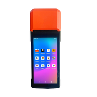 Android 13 MTK 6761 5,5 Inci 4-Core Android Handheld Pos Printer Mini Mobile Pos Machine Sistem POS untuk Dijual