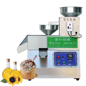 Máquina automática de imprensa de óleo, escala comercial, fabricante de óleo de sésame, semente de soja
