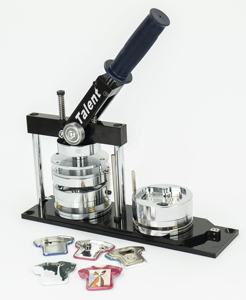 T-shirt Offre Spéciale forme bouton fabricant Kit Badge presse Machine + support coupe-papier + 1000 ensembles T-shirt broche bouton Badge <span class=keywords><strong>composants</strong></span> - Product Image 2