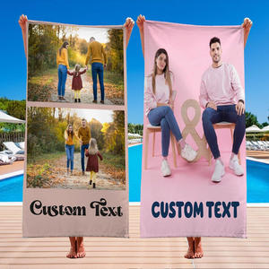 <span class=keywords><strong>Telo</strong></span> da Spiaggia in <span class=keywords><strong>Microfibra</strong></span> RPET Personalizzato, Asciugatura Rapida, Stampa Digitale, Extra Large, Produzione OEM - Product Image 2